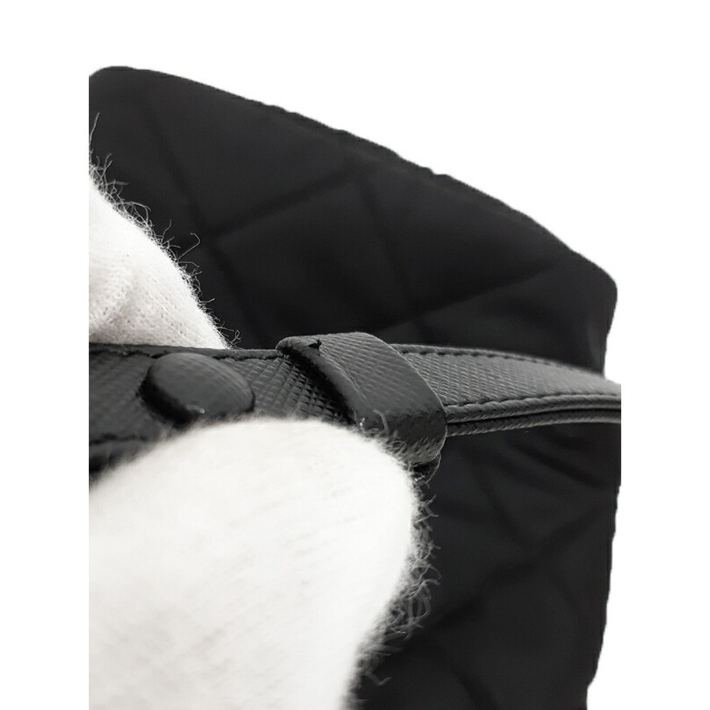 Prada Re Edition 1995 Chaine Re Nylon Shoulder Bag Black - Picture 5 of 7